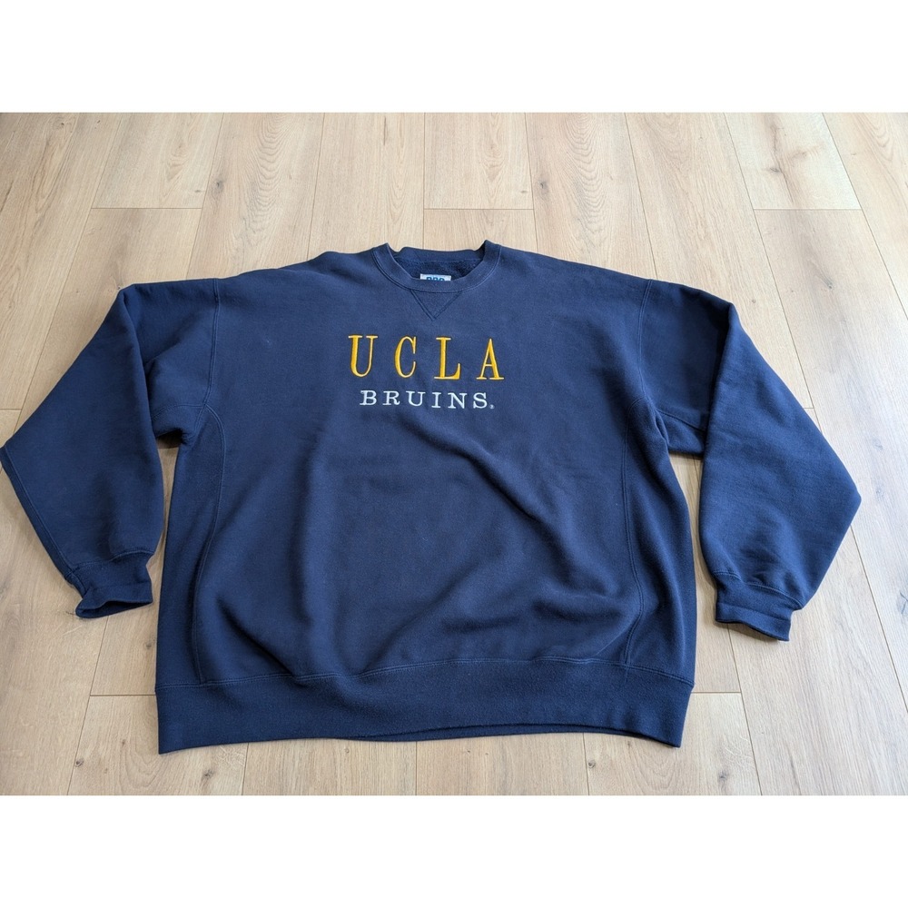 Vintage UCLA Bruins Russell Athletic Crew‎ neck Sweatshirt Made In USA 2XL XXL